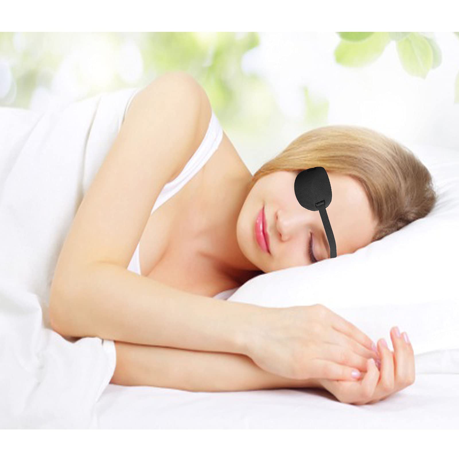 Eye patches suitable as pirate costume accessory