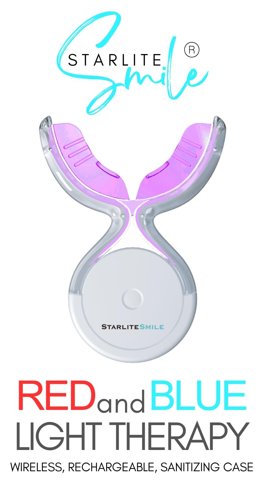 Silicone eye protection included with sterilizing case