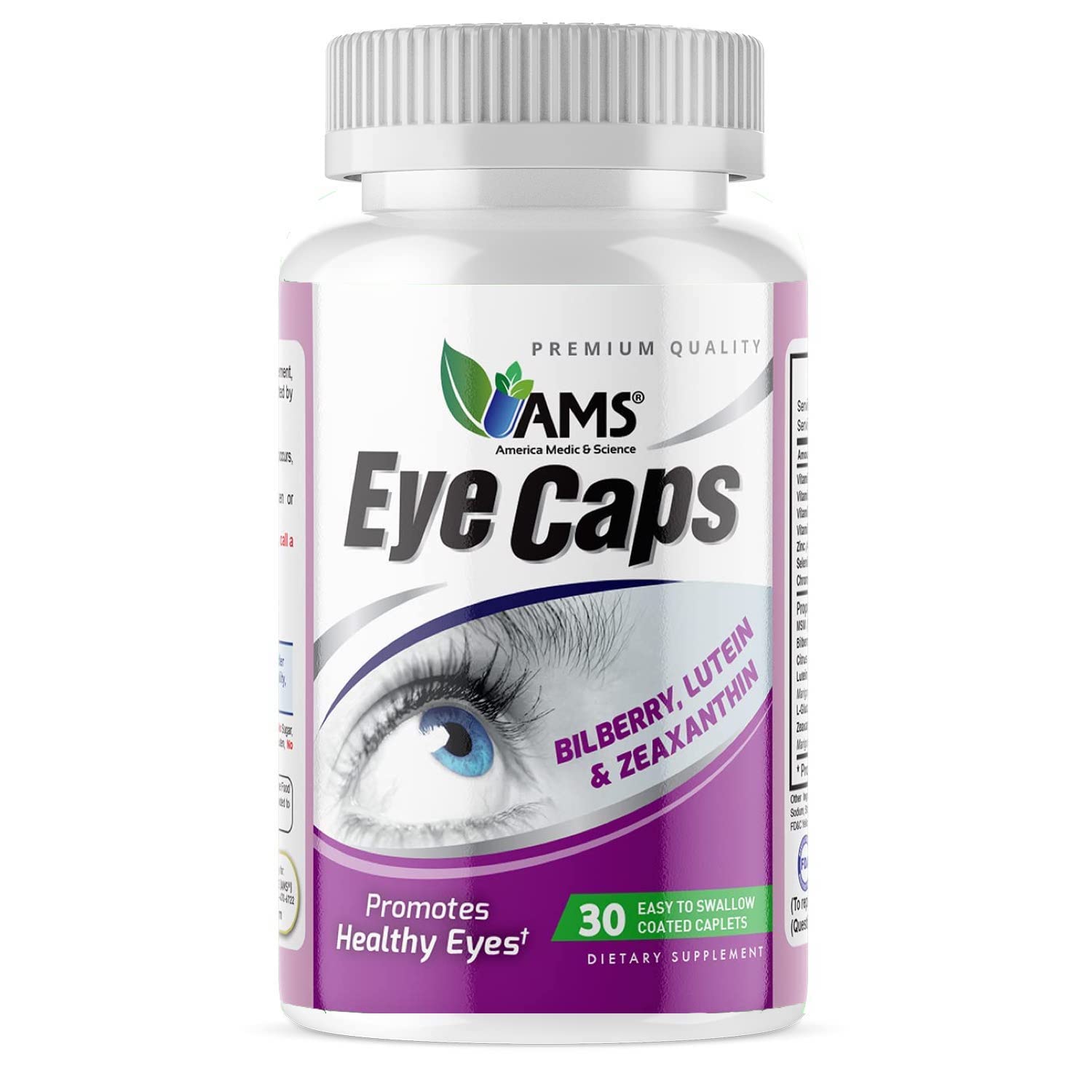EyeCaps 30 caplets bottle banner image