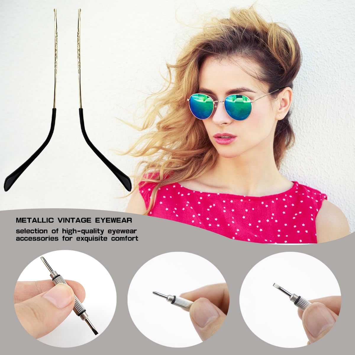 Dimensions and sizing reference for replacement arms