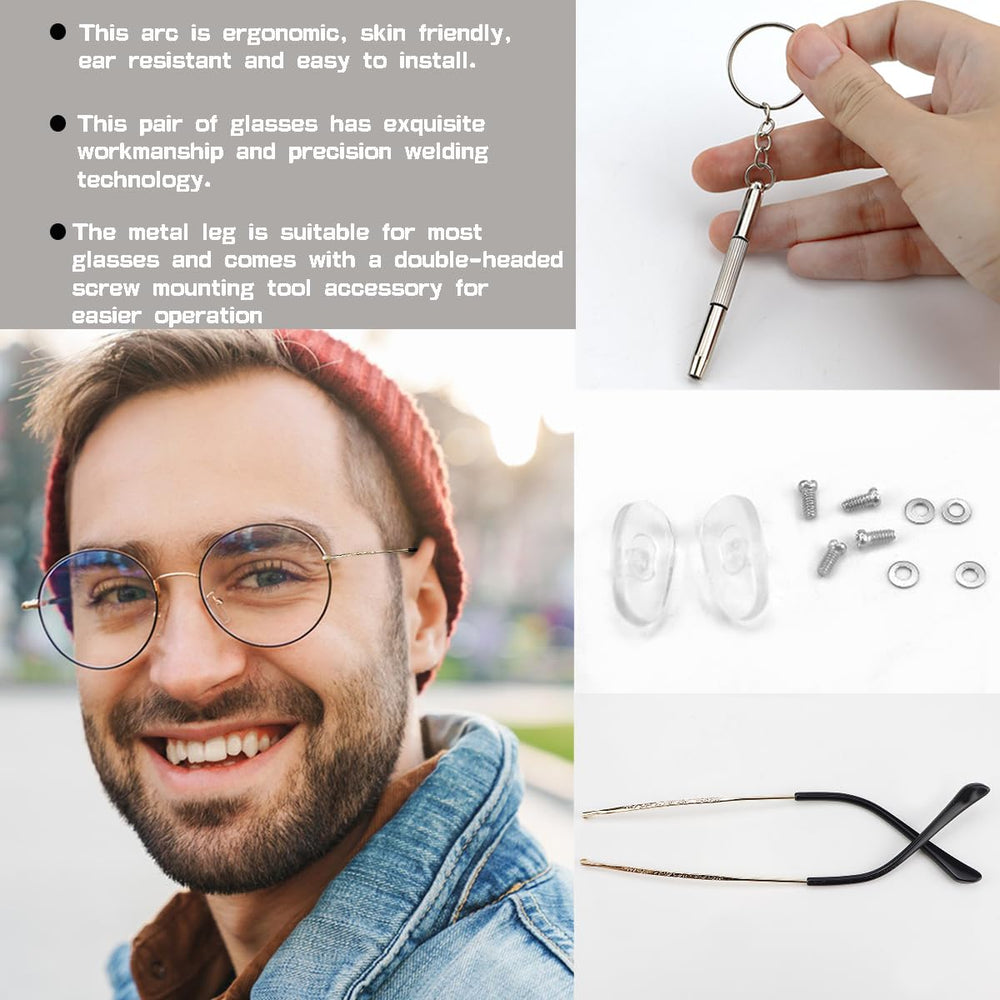 Replacement arms kit with screws and precision screwdriver