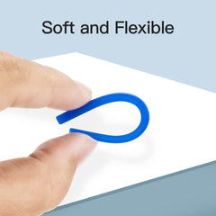 Clear silicone anti-slip eyeglass end tips for thin wire frames