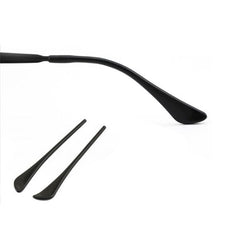 Close-up of circular inner hole on eyeglass end tip (1.5mm)