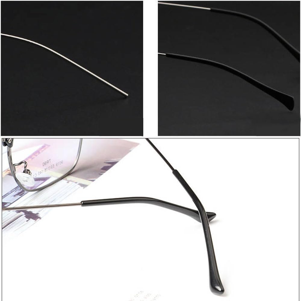 Replacement silicone eyeglass end tips for thin metal legs – pair 3