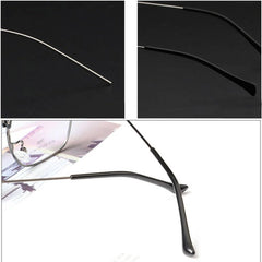 Anti-slip silicone end tips for round metal eyeglass legs - product image