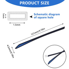 Bore diameter 1.5 mm specification for eyeglass arms