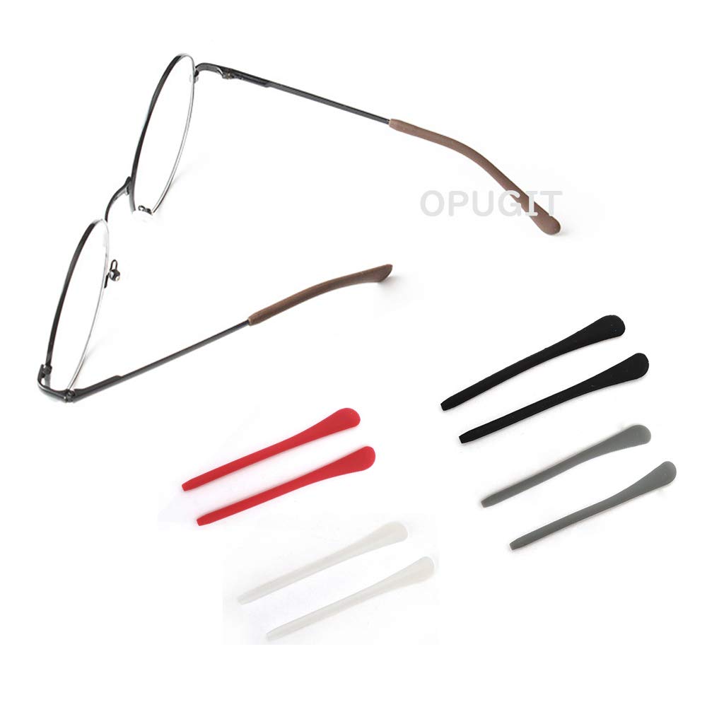 Packaging featuring 8 pairs (4 black, 4 gray).