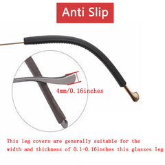 Soft silicone sleeve preventing ear grinding and increasing comfort