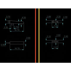 Replacement hinges and screws for eyeglasses