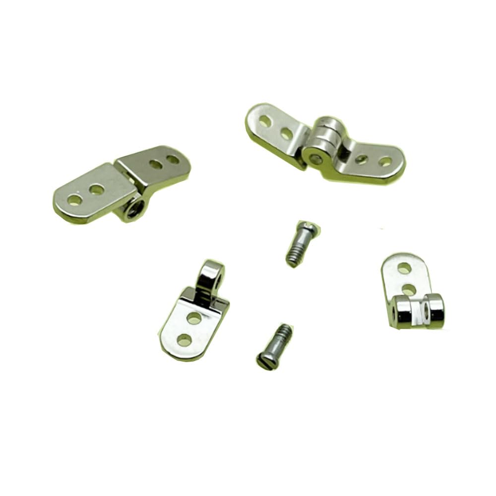 Eyeglass hinge replacement 4.0mm 2+1 for plastic frames