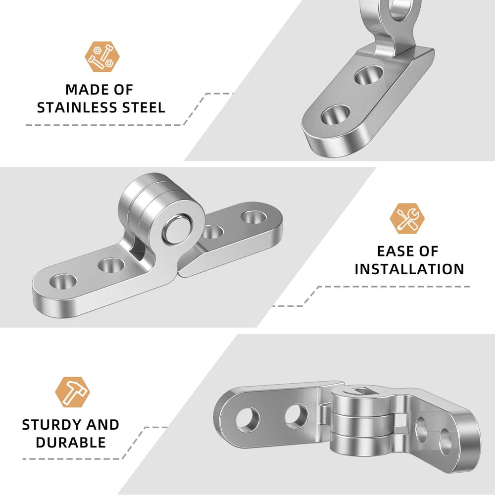 Easy installation illustration of eyeglass hinge replacement