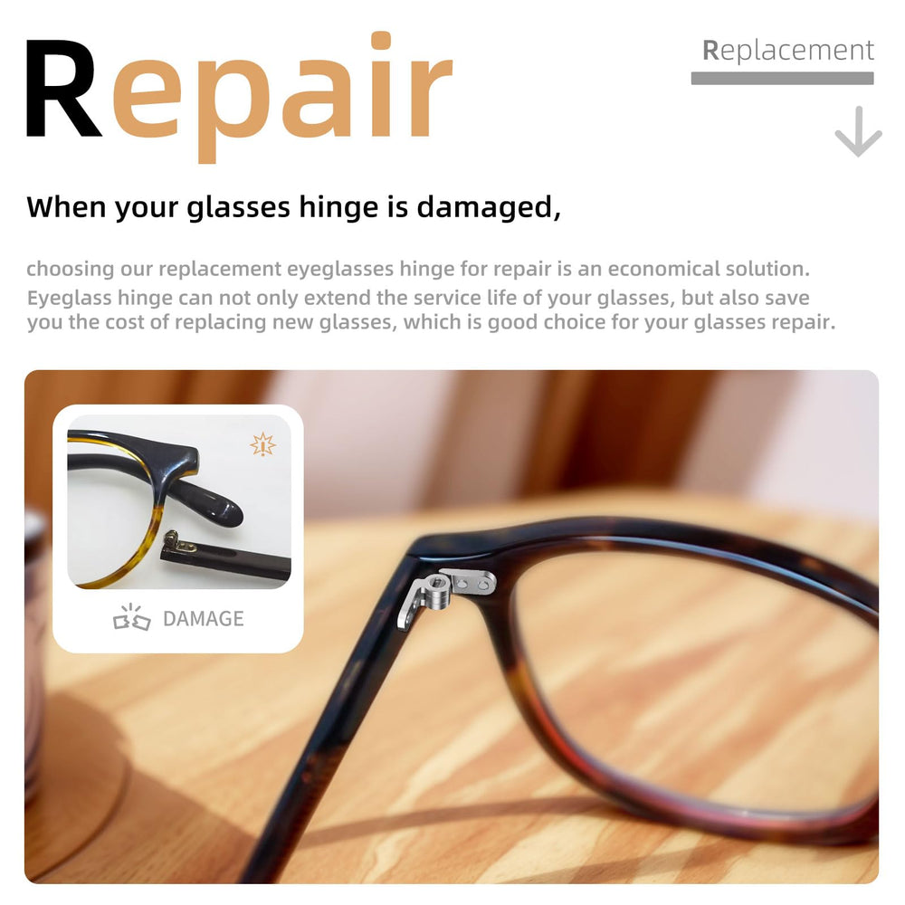 Universal compatibility with many glass frames and sunglasses