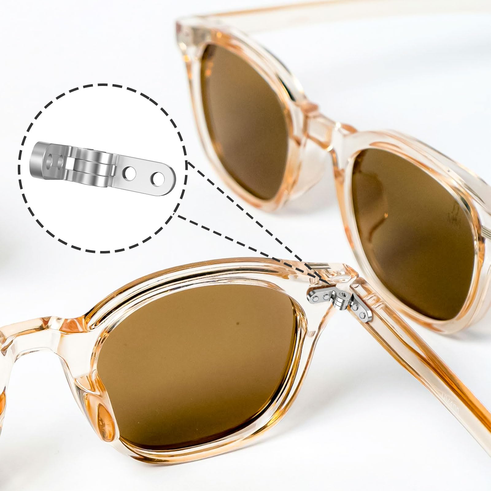 Packaging with 10 left hinges and 10 right hinges