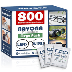 800-count eyeglass lens wipes bulk pack – image 1