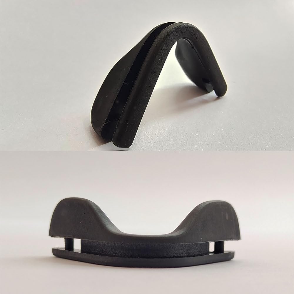 Packaging showing 1 piece glasses nose bridge