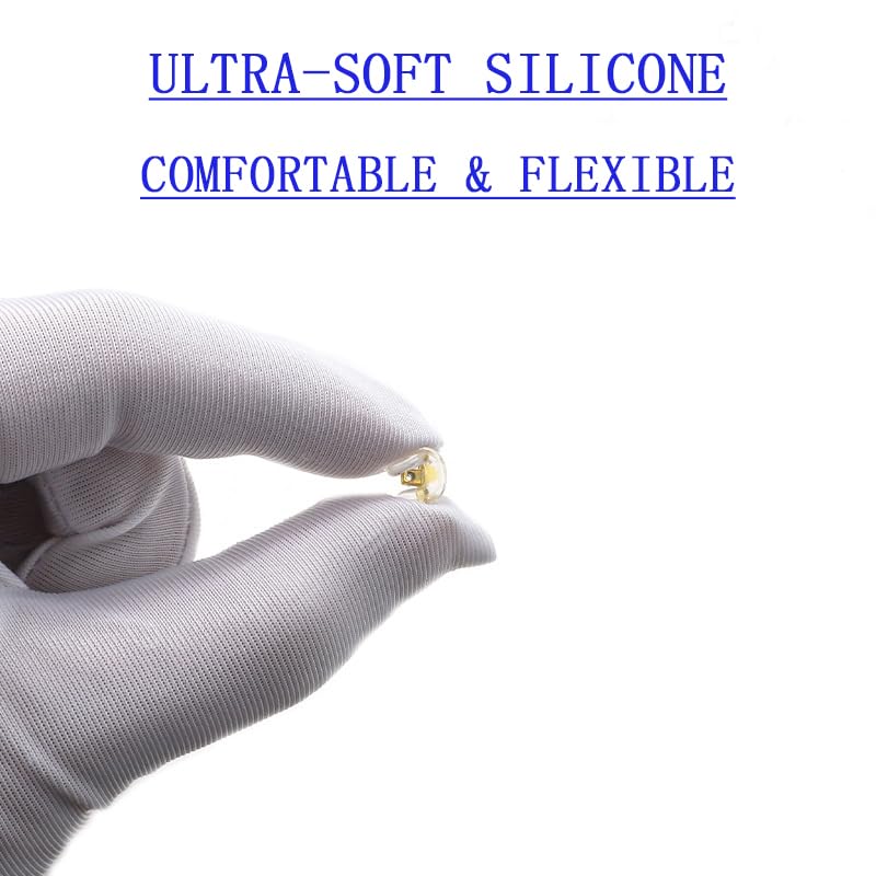 Screw-in metal core nose pad mounting port