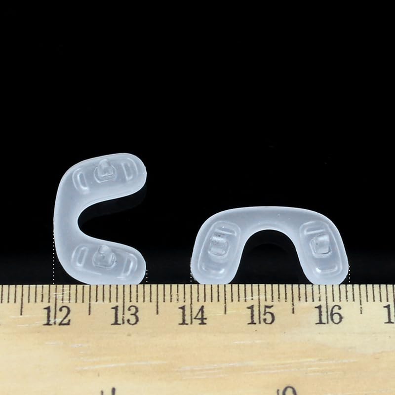 Screw-in nose pads with screwdriver for installation