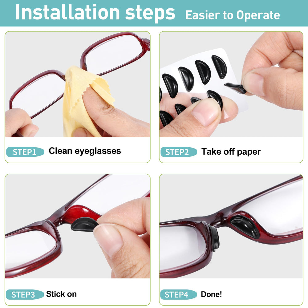 Replacement nose pads packaging and grip