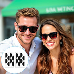 Close-up of 1.6mm thick nose pad