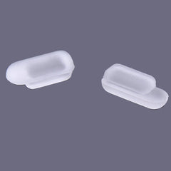 Soft silicone eyewear nose pads shown with packaging