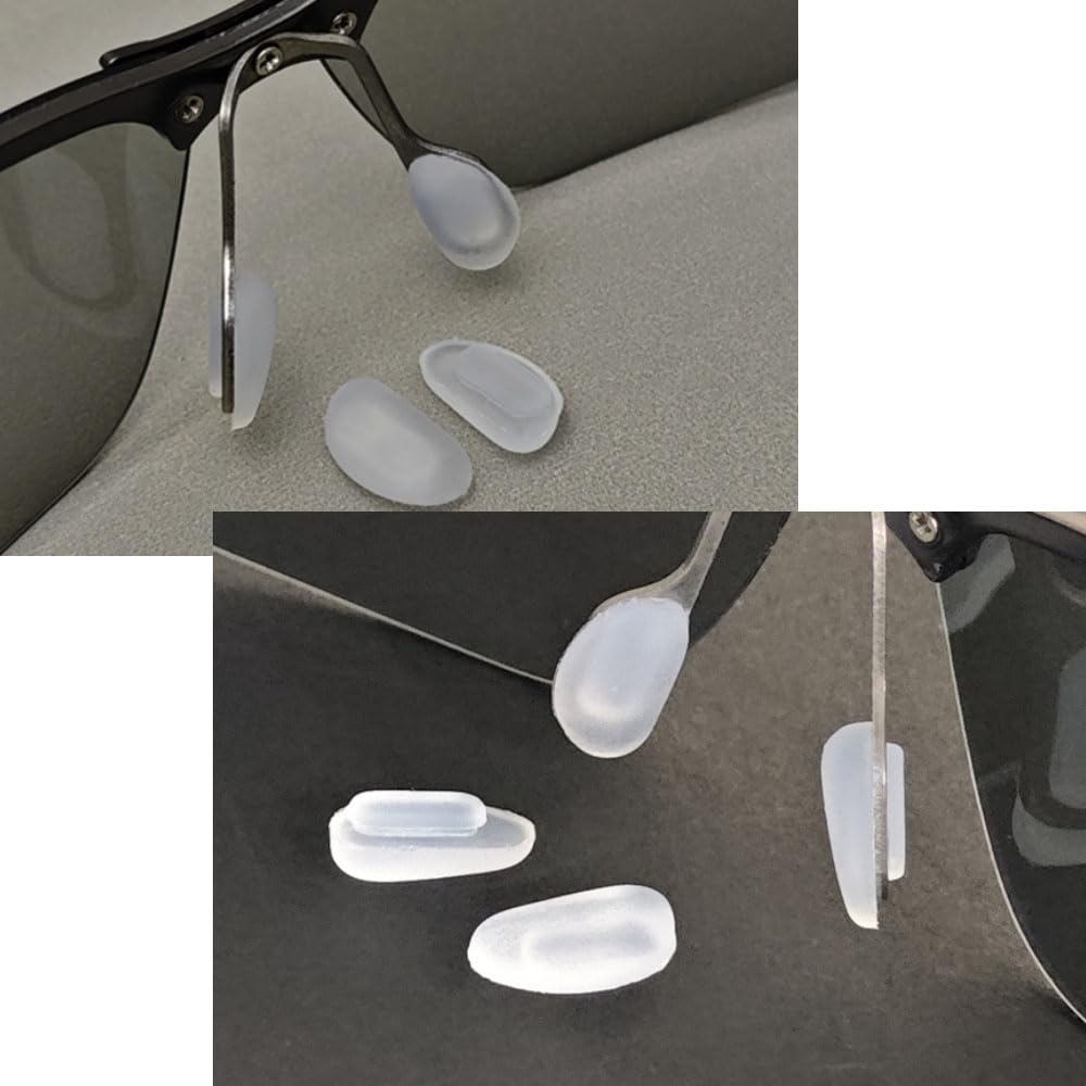 Push-in and slide-in nose pad installation, screw-free