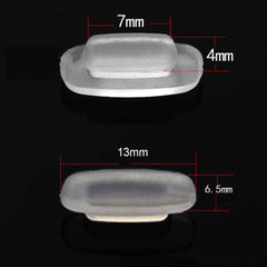 Replacement nose pads kit includes 5 pairs for eyewear