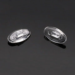 Push-in silicone nose pads 13mm for Oakley Crosshair2.0 and Maui Jim sunglasses - side view