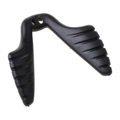 Soft silicone saddle bridge nose pads on eyeglasses