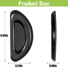 Twenty clear nose pads in upgraded packaging