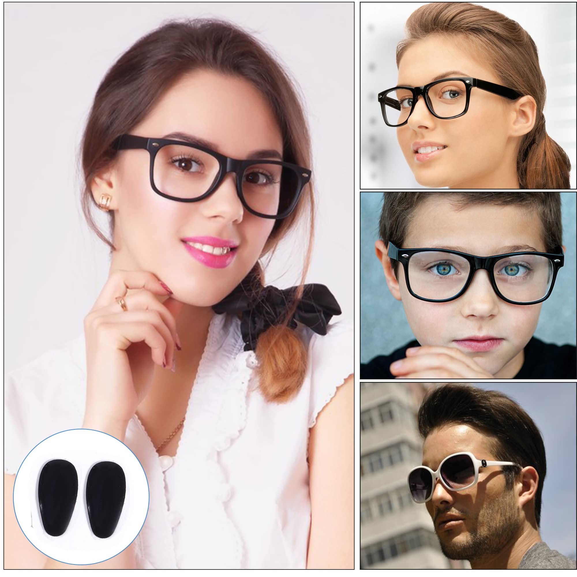 Compatible with full-frame optical frames, plastic frames and panel sunglasses