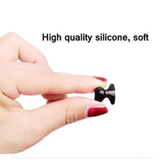 Ergonomic D-shaped nose pad design reduces pressure and slipping.