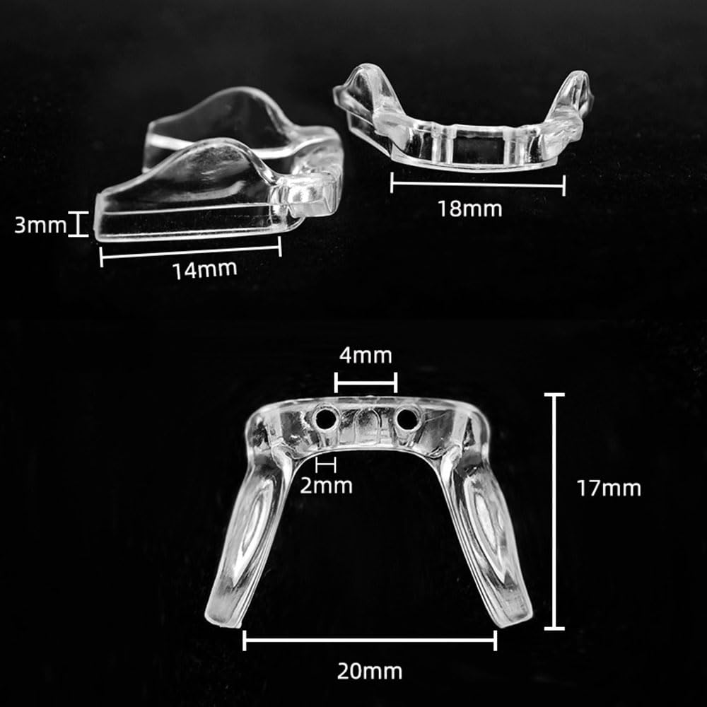 Nose pad holder and 3-in-1 mini-screwdriver included