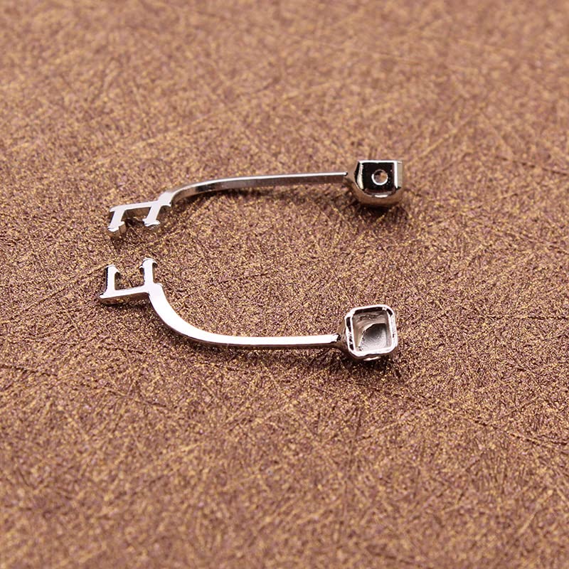 Nose pads and arm piece for glasses repair kit