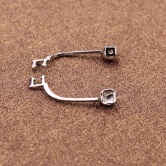 Nose pads and arm piece for glasses repair kit