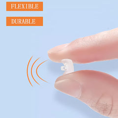 Close-up of BEHLINE 14mm silicone nose pads - pair 3