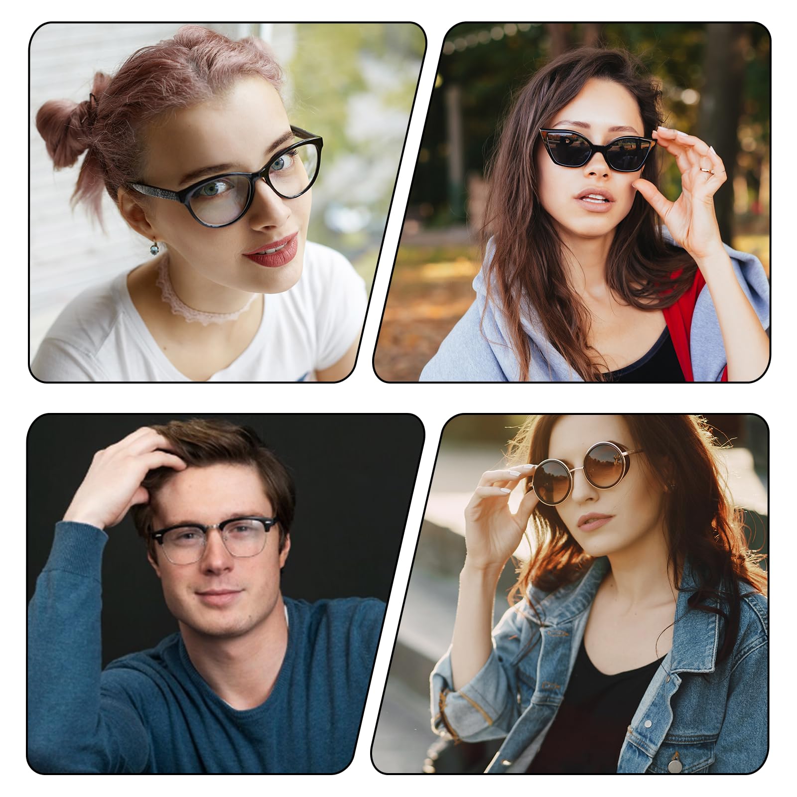 Universal fit for plastic frames and sunglasses