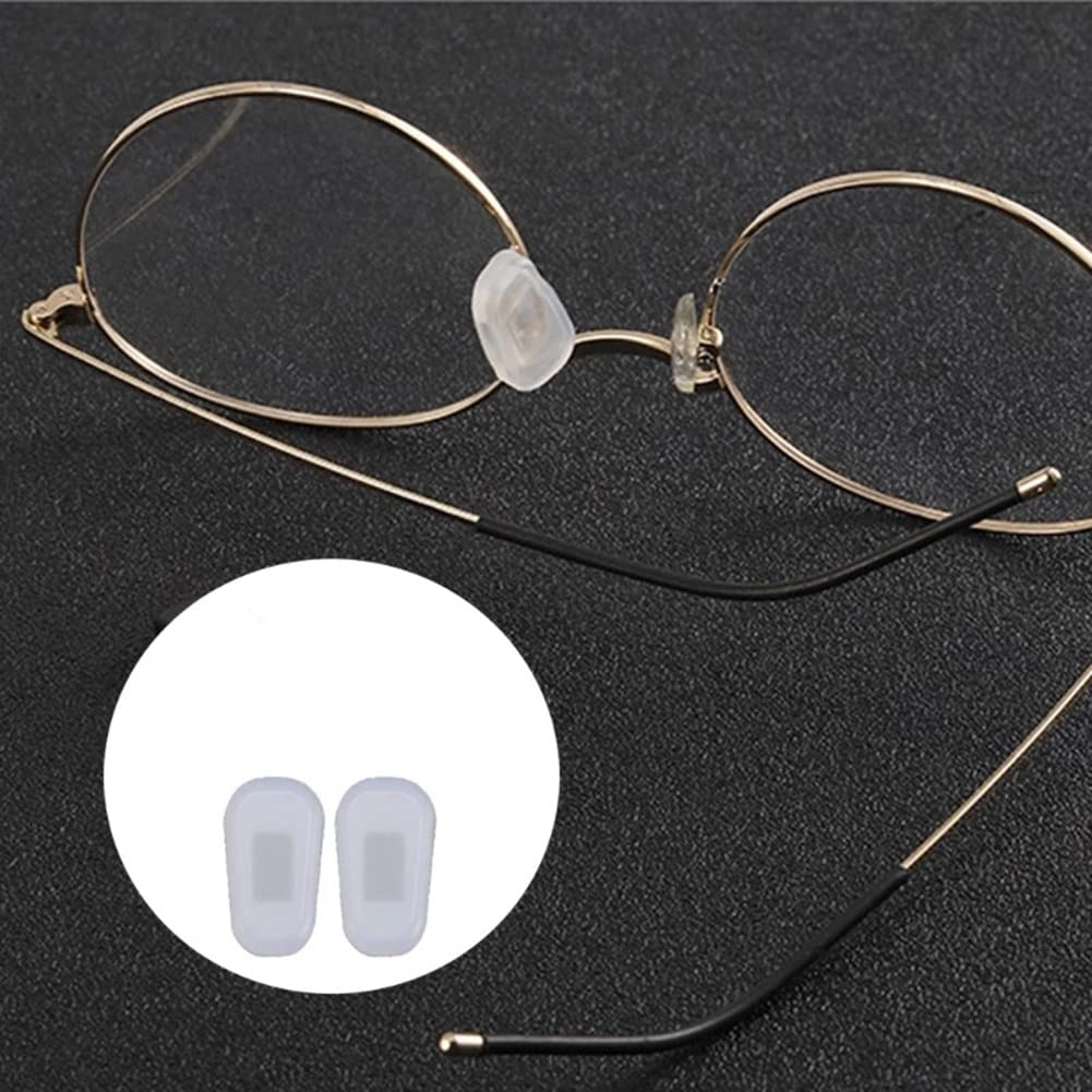 Anti-slip nose pad covers preventing glasses from slipping