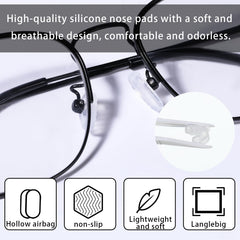 Assorted replacement nose pads with protective packaging