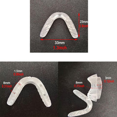 Close-up of silicone U-Shape nose pad for eyeglasses