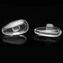 Replacement nose pads set in silicone, 14mm, 5 pairs
