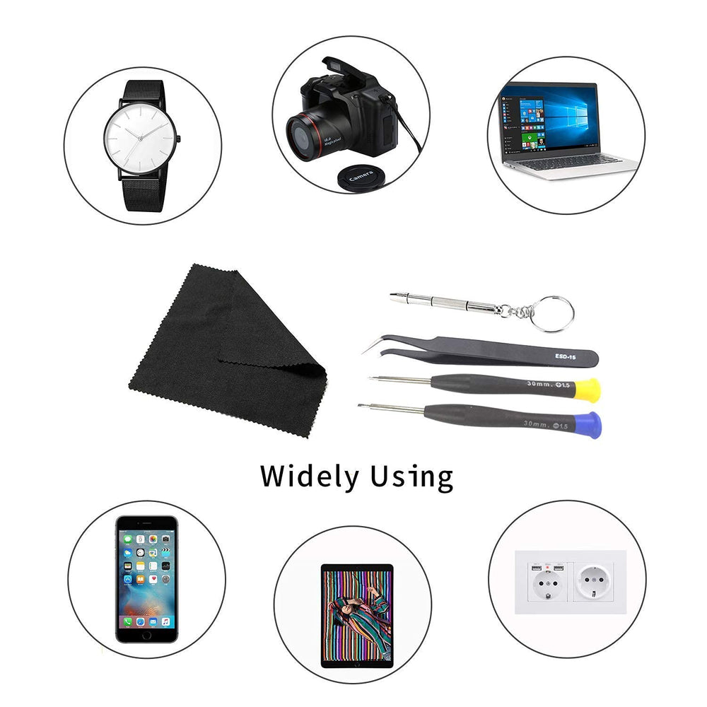 Complete Eyeglass Repair Kit with tools and accessories