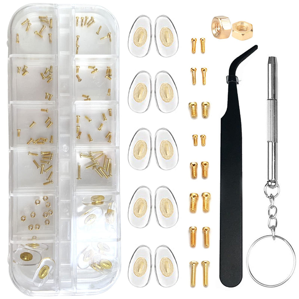 BAZQU Eyeglass Repair Kit box with contents