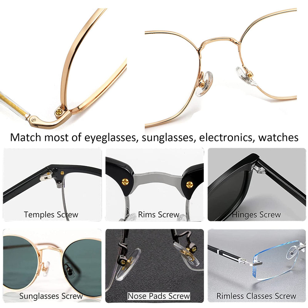 Glasses cleaning cloth included with kit