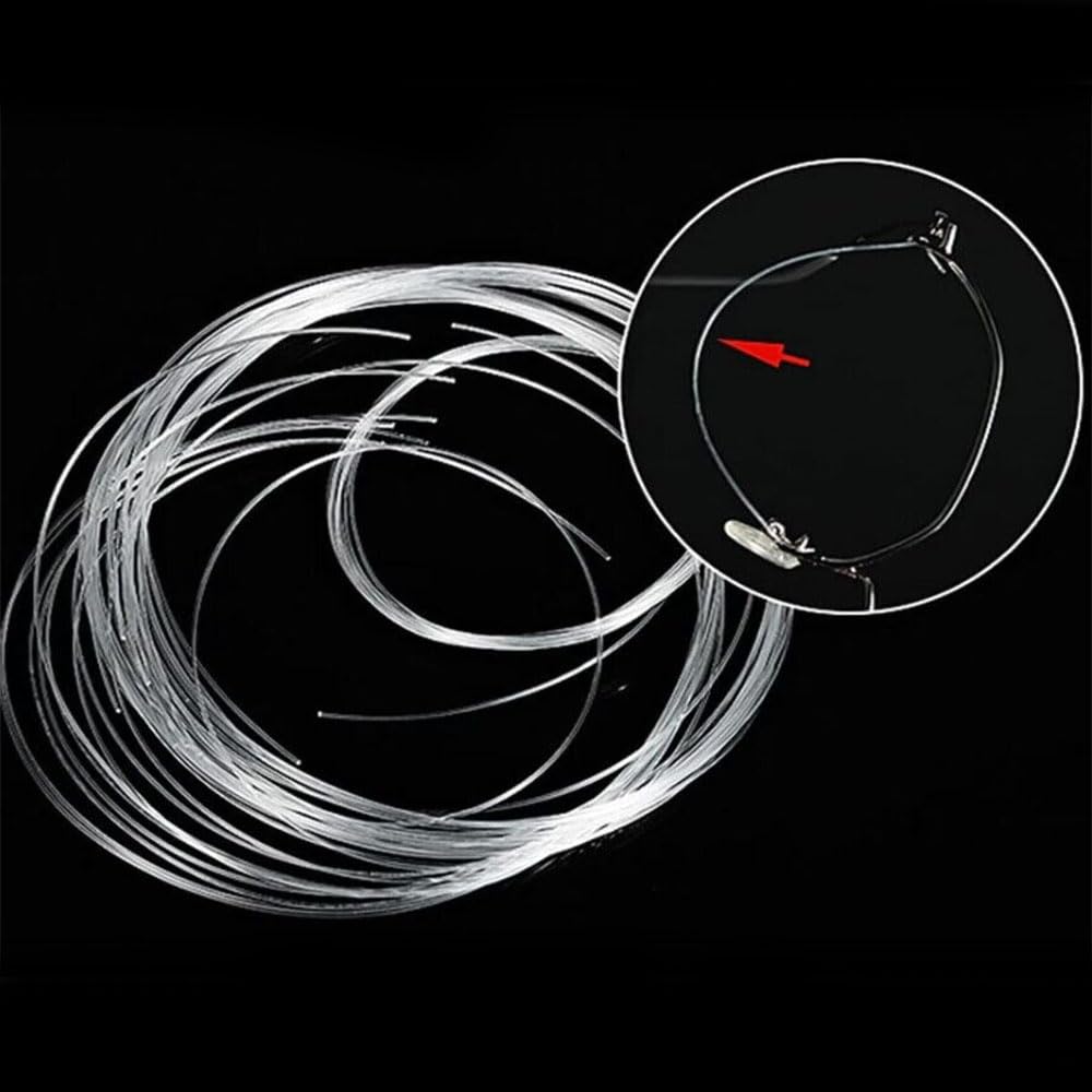 Eyeglass repair kit for half-rim glasses with 0.6mm line diameter and 65.6FT length.