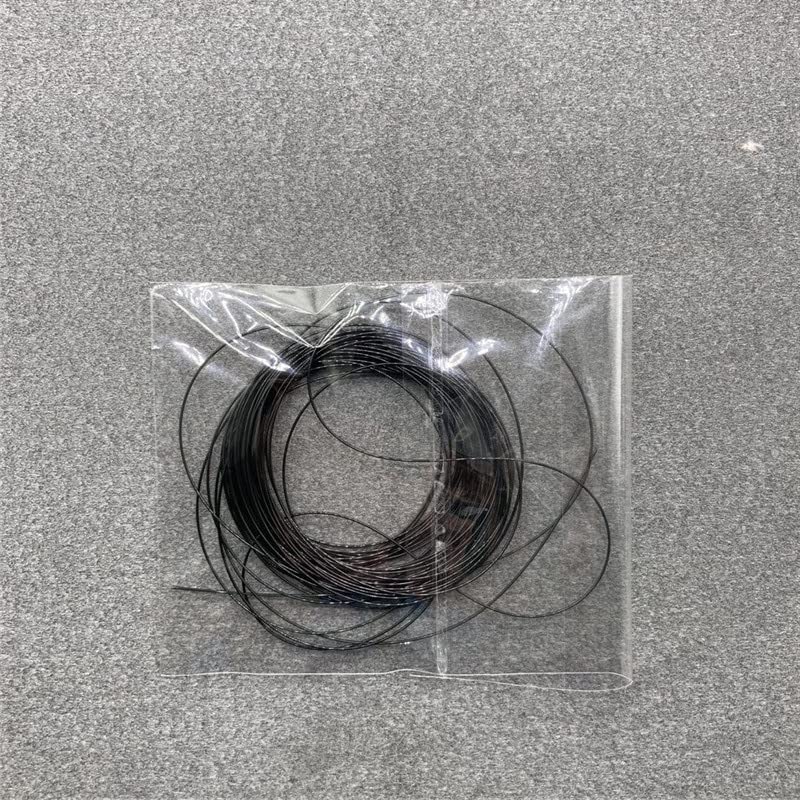 Flexible black repair line for half-rim glasses, 6.56FT