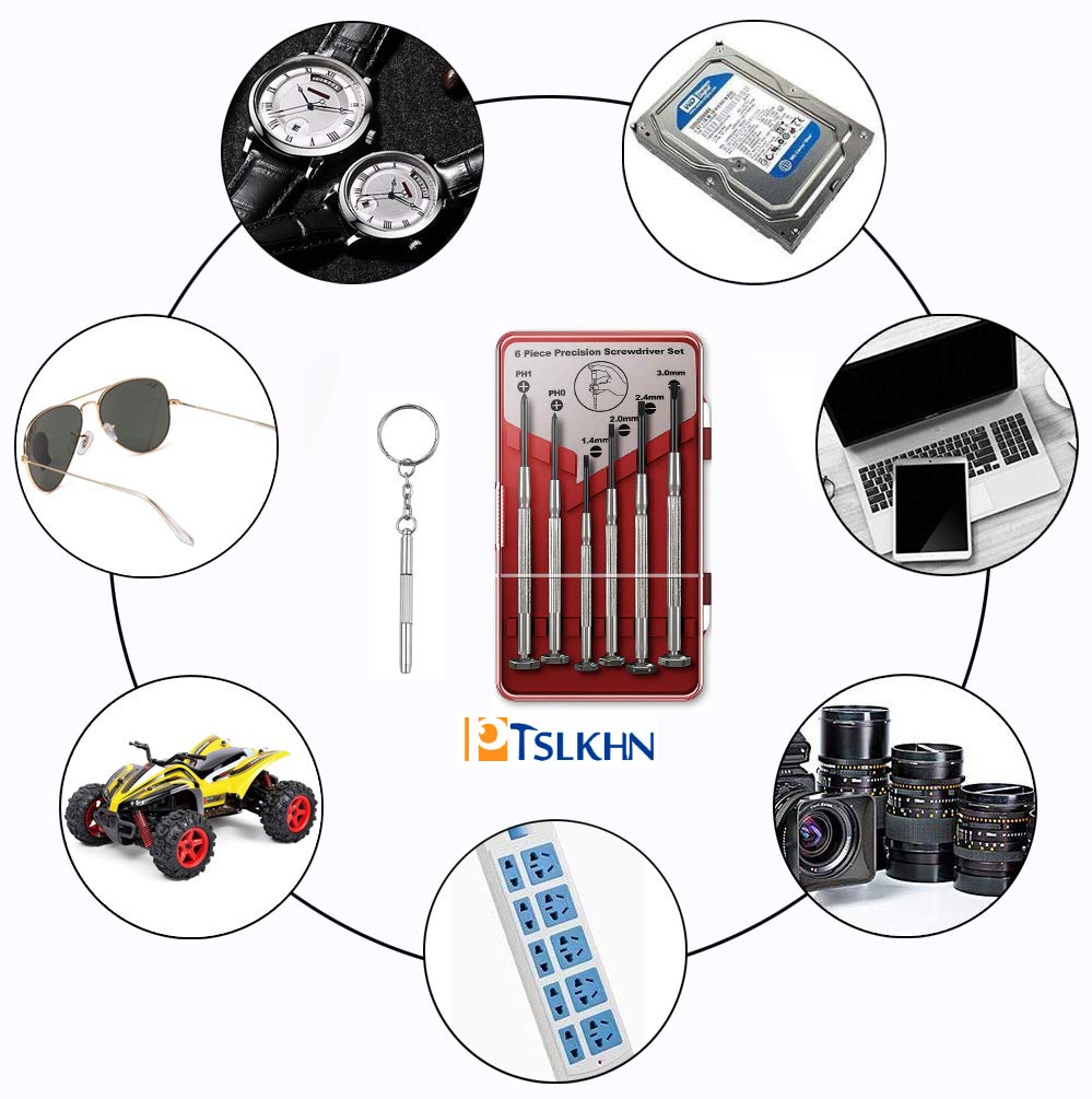 Complete repair toolkit for glasses, sunglasses and watches