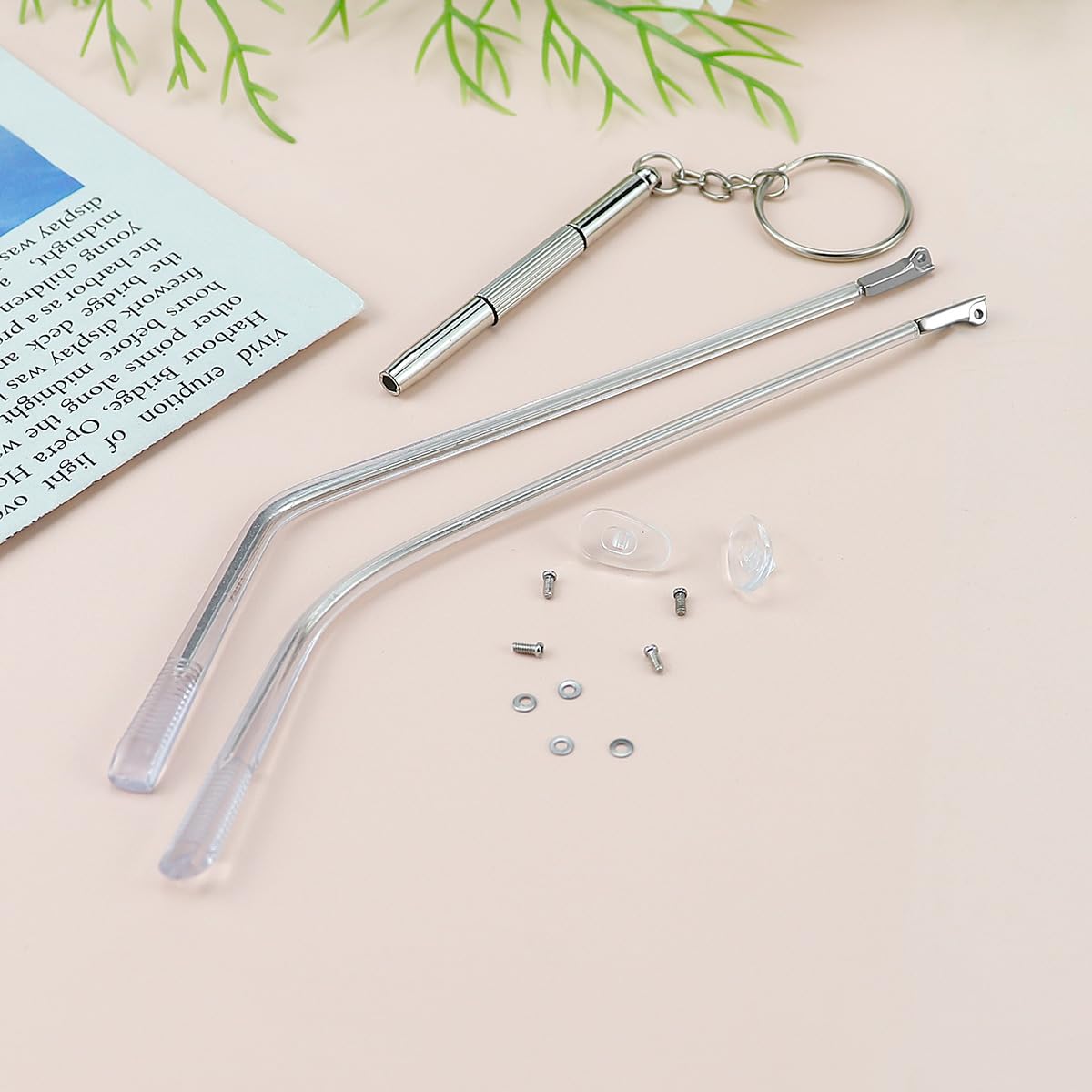 Compatible with metal, plastic or mixed frame materials