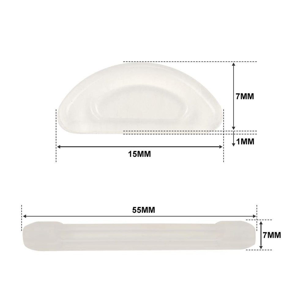 Two pairs of eyeglass retainers