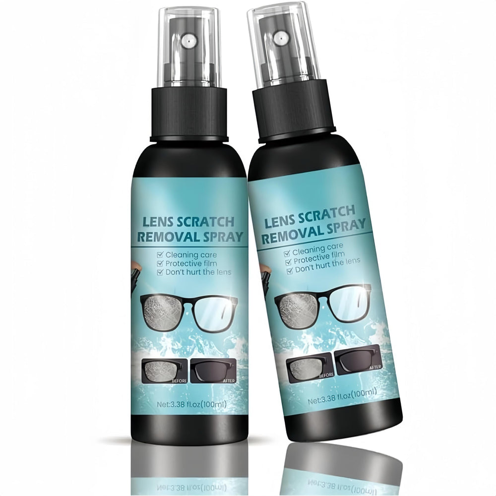 Two-pack Eyeglass Scratch Remover bottles (100ml)