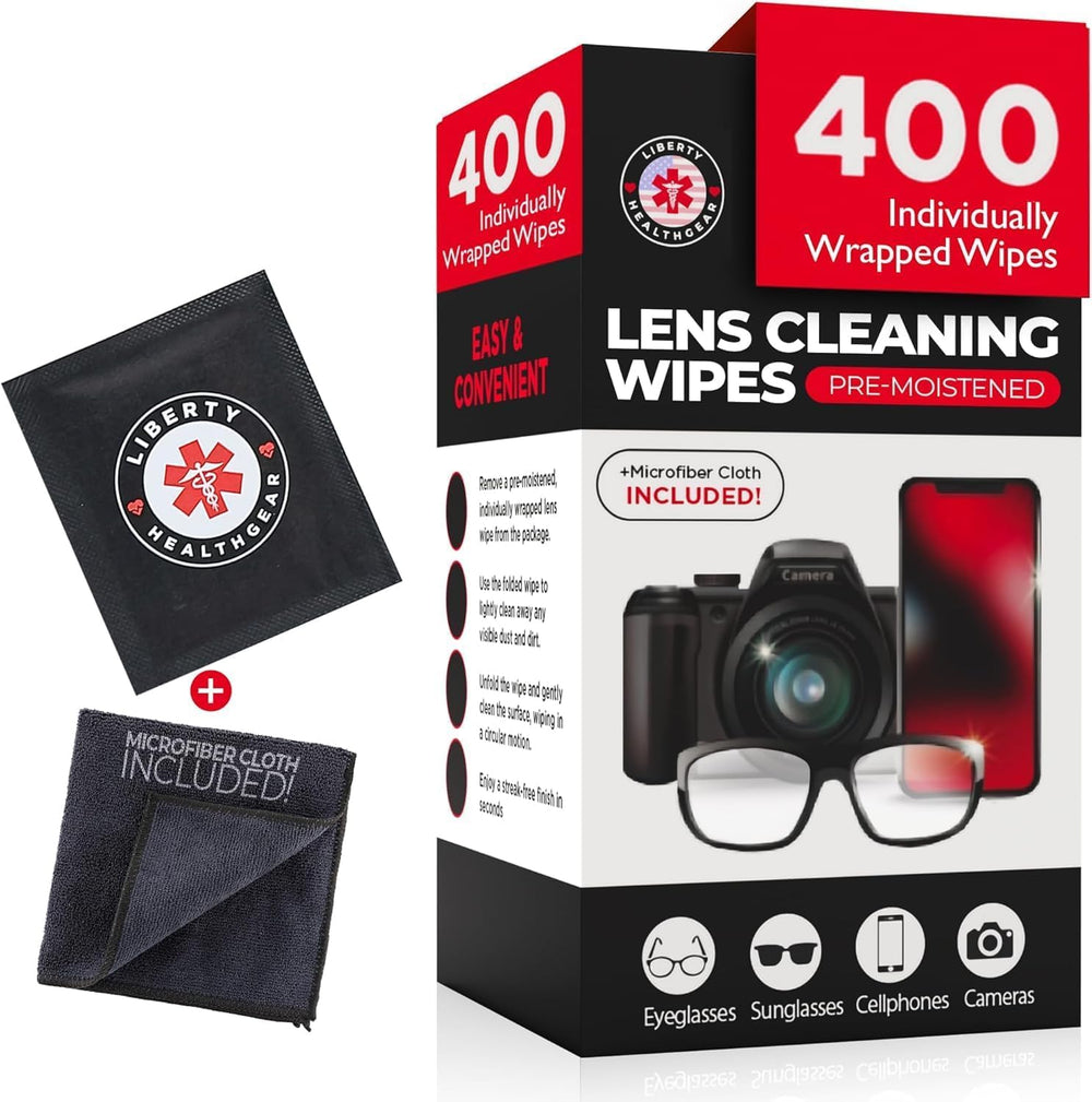 Safe for all lenses: glasses, sunglasses, and camera lenses